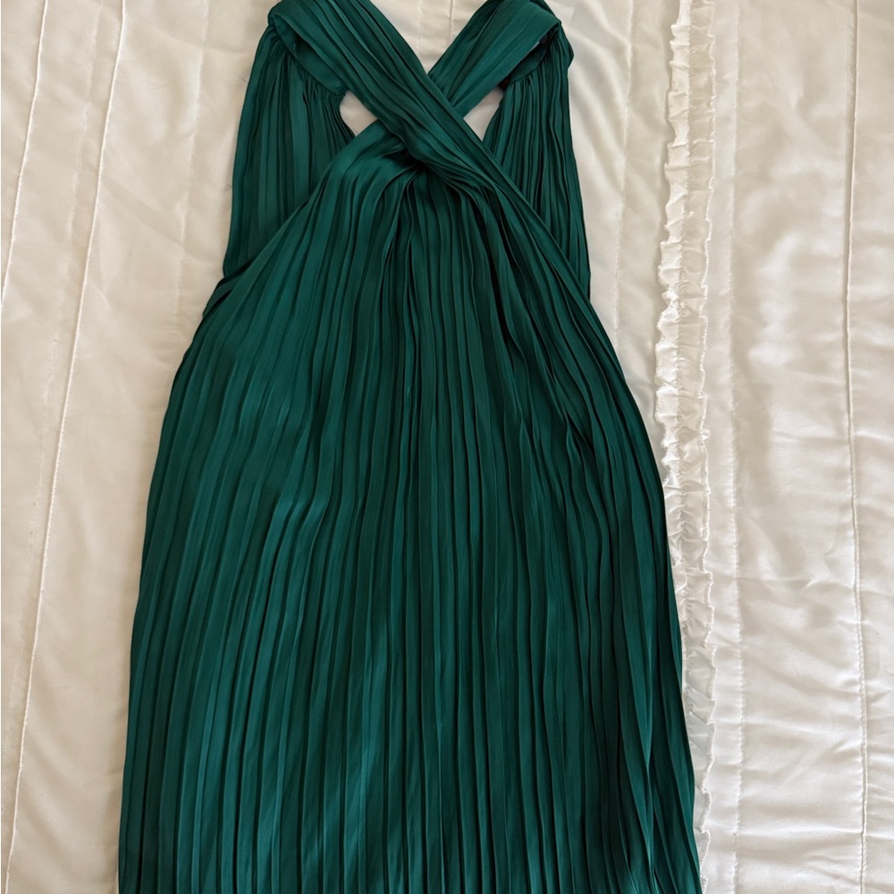 Green Halter Top